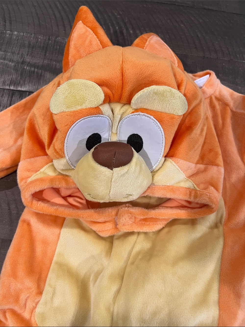 Spirit Bingo Infant Costume in Orange and Cream - Picture 3 of 5